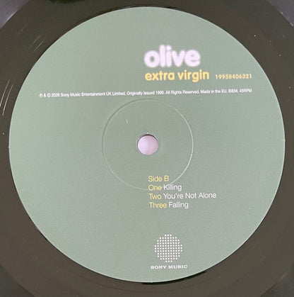 Olive Extra Virgin Rsd 2026 Vinyl 2 Lp