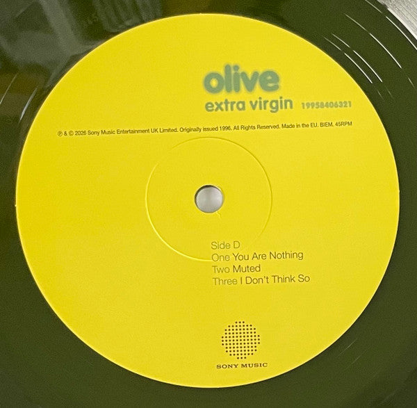 Olive Extra Virgin Rsd 2026 Vinyl 2 Lp