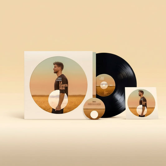 Pablo Alboran Cuarta Hoja Lp Vinyl + Qr + Postal + Wincard