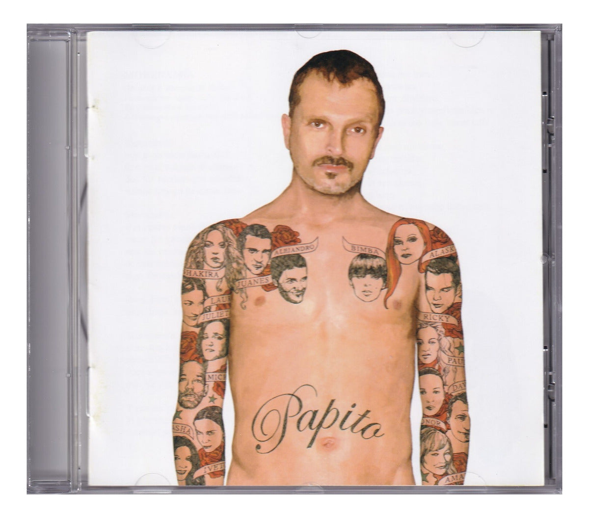 Miguel Bose Papito Disco Cd