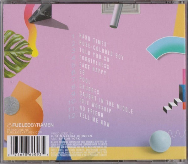 Paramore After Laughter Disco Cd Nuevo 12 Canciones