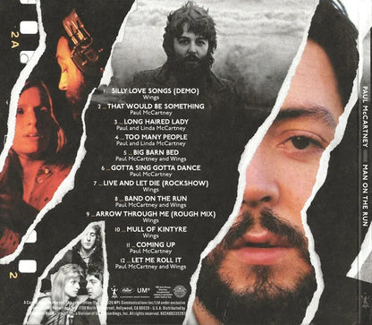 Paul Mccartney And Wings Man On The Run Music From The Motion Picture Soundtrack Digipack Cd