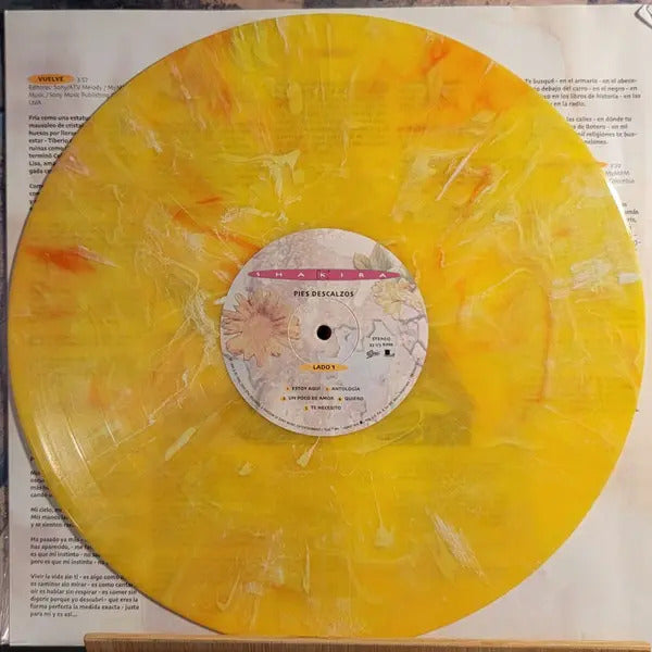Shakira Pies Descalzos 30th Anniversary Lp Vinyl