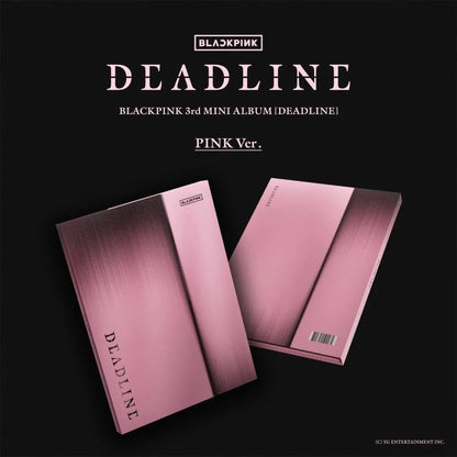 Blackpink 3rd Mini Album Deadline Photobook Original Int. Pink Edition