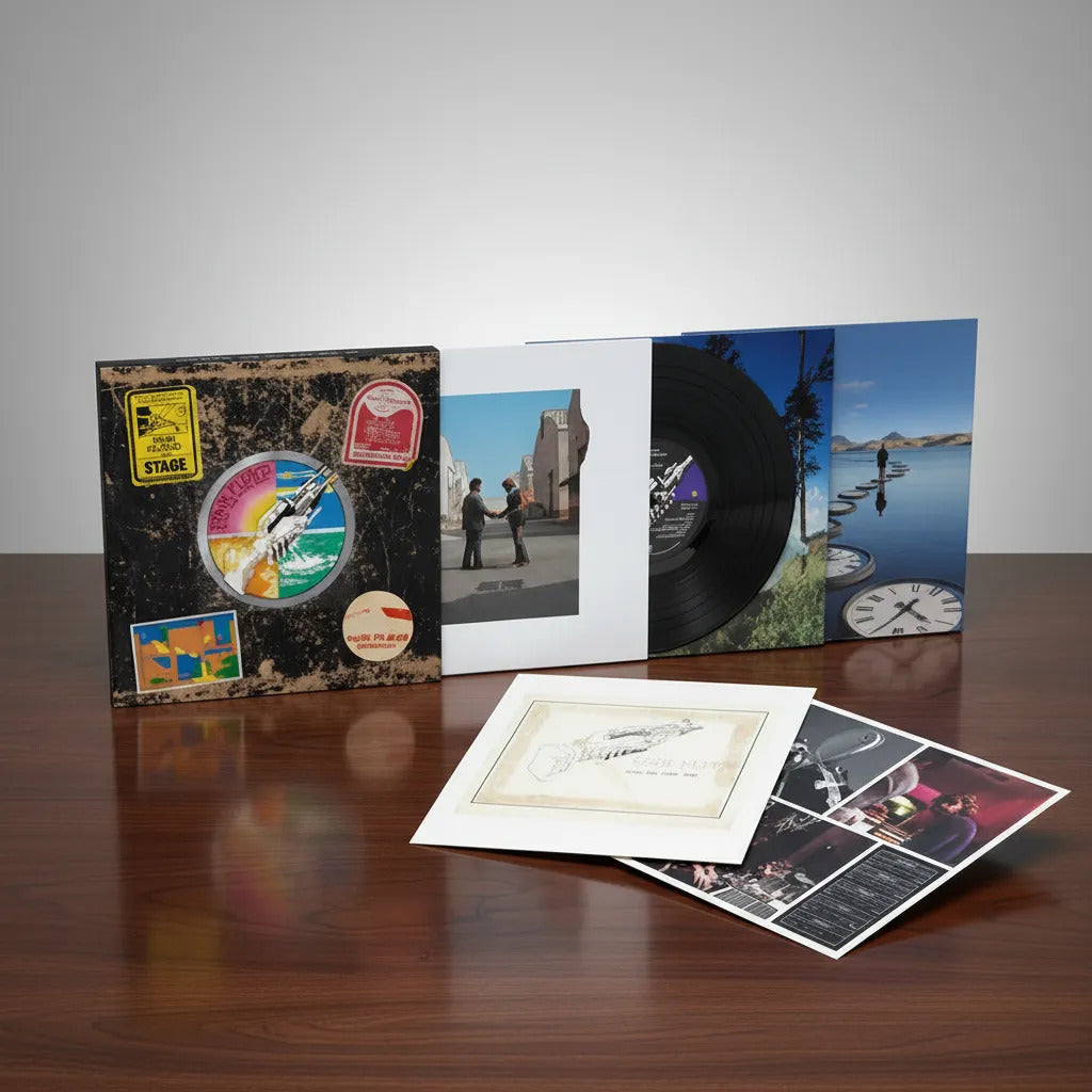 Pink Floyd Wish You Were Here 50 Aniversario 3 Lp Vinyl