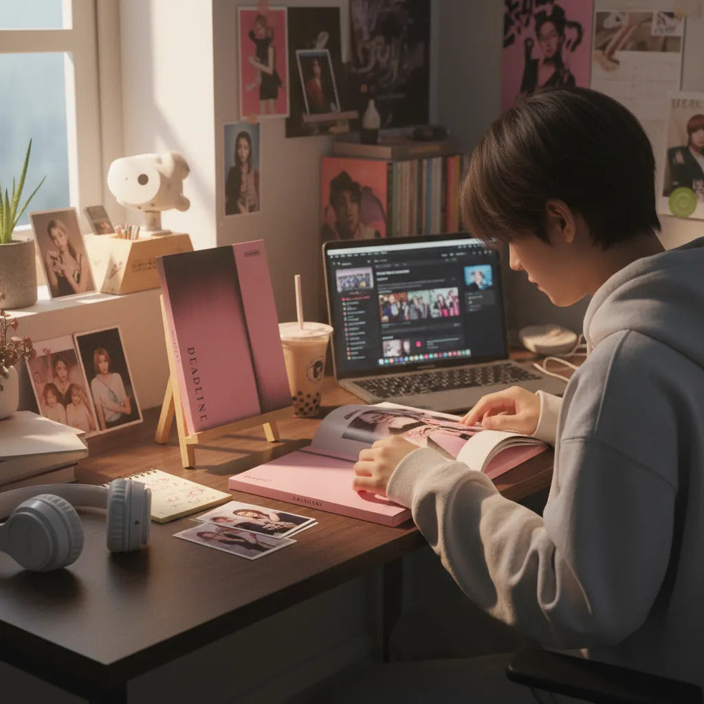 Blackpink 3rd Mini Album Deadline Photobook Original Int. Pink Edition