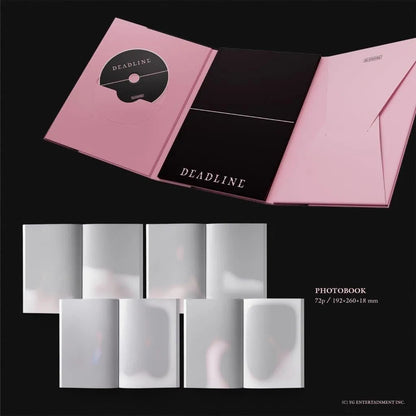 Blackpink 3rd Mini Album Deadline Photobook Original Int. Pink Edition