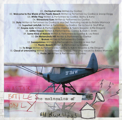 Gorillaz Plastic Beach Disco Cd Nuevo (16 Canciones) Estándar