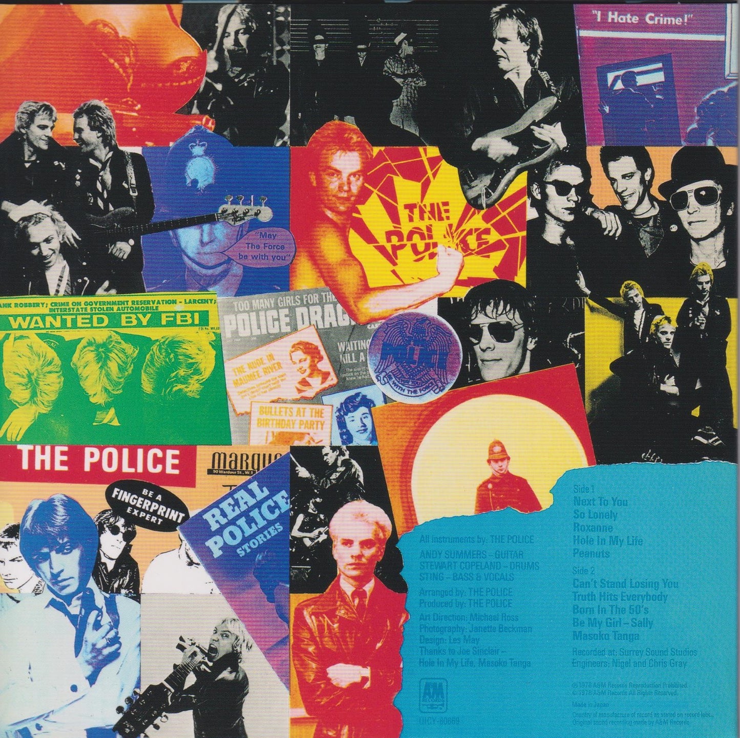 The Police Outlandos D'amour Disco Cd Japan Edition