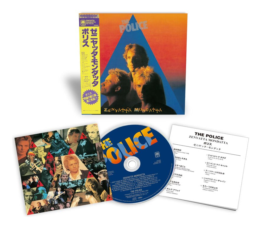 The Police Zenyatta Mondatta Cd Edition Japan
