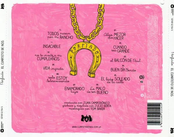 El Cuarteto De Nos Porfiado Cd