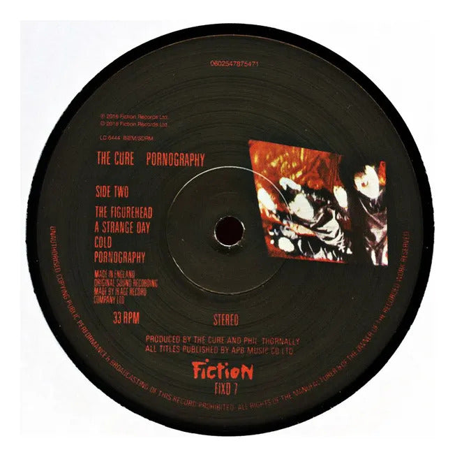 The Cure Pornography Lp Vinyl