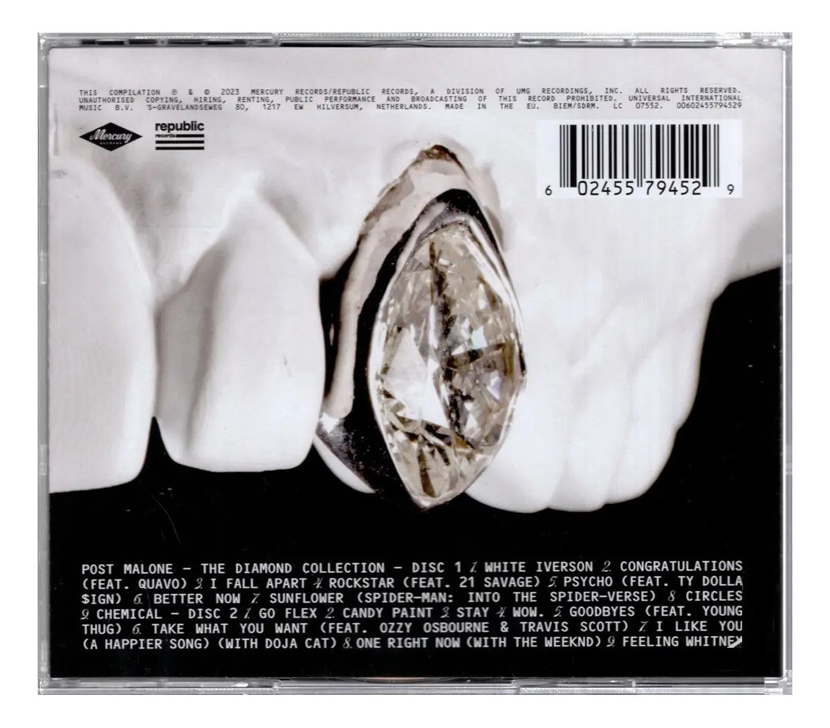 Post Malone The Diamond Collection Disco Cd