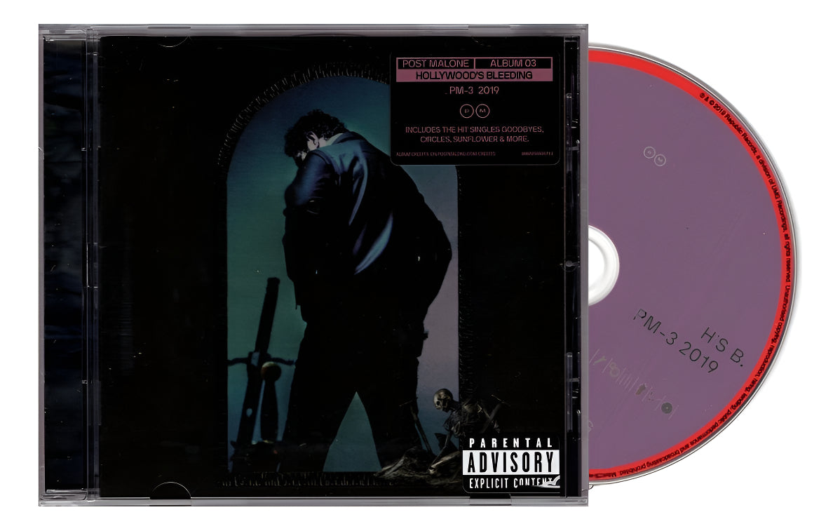 Post Malone Hollywood ' S Bleending Disco Cd Nuevo