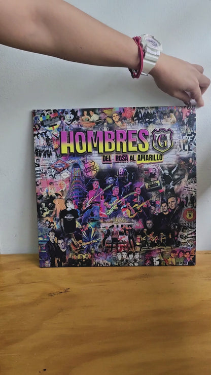 Hombres G Del Rosa Al Amarillo Pink & Yellow 2 Lp Vinyl