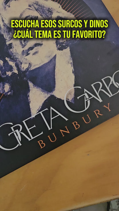 Enrique Bunbury Greta Garbo Black Negro Lp Vinyl