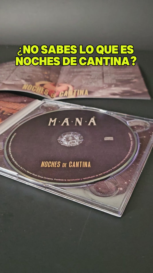 Mana Noches De Cantina 2025 Disco Cd