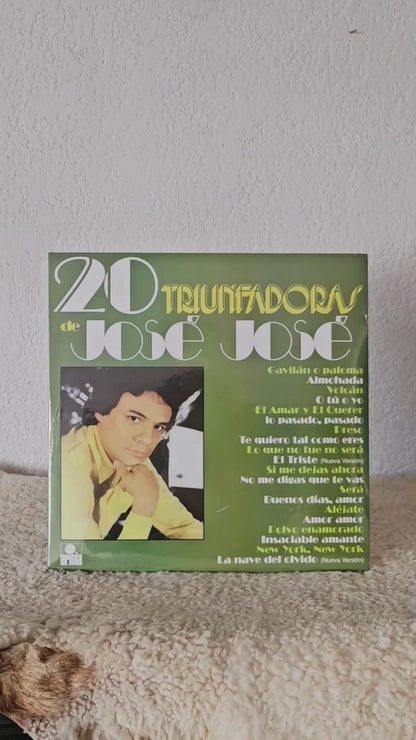 Jose Jose 20 Triunfadoras 2 Lp Vinyl