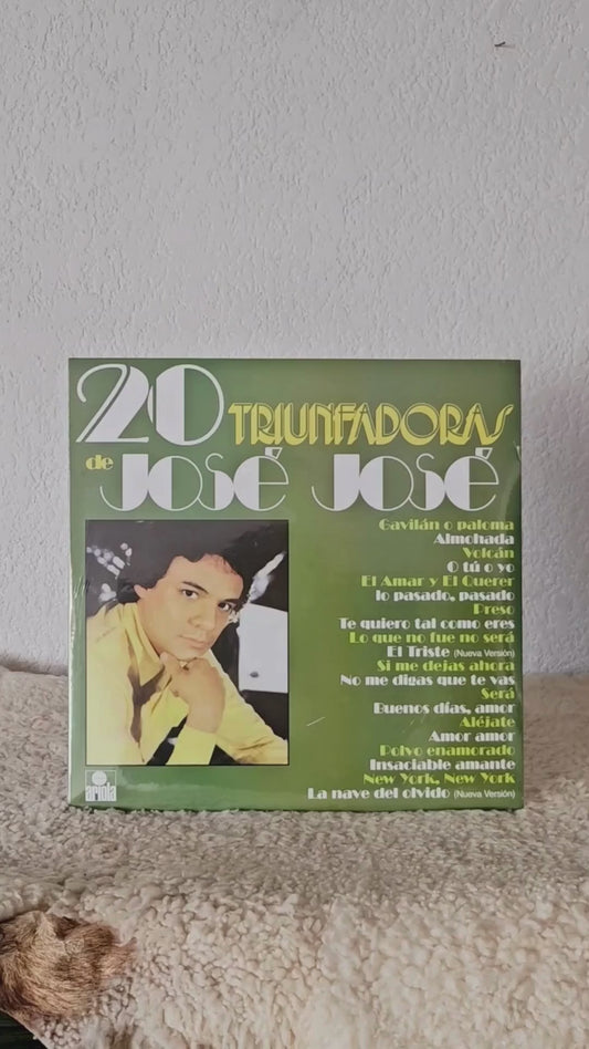 Jose Jose 20 Triunfadoras 2 Lp Vinyl