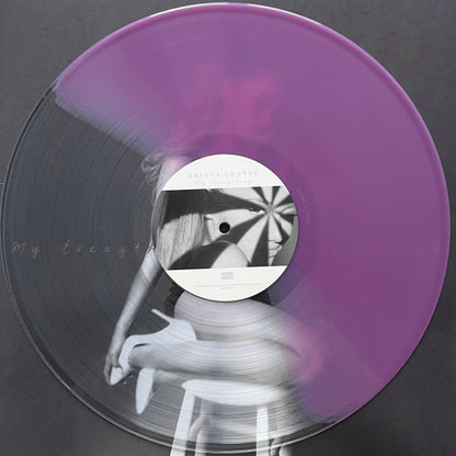 Ariana Grande My Everything Lp Vinyl Colorued Half Clear Purple