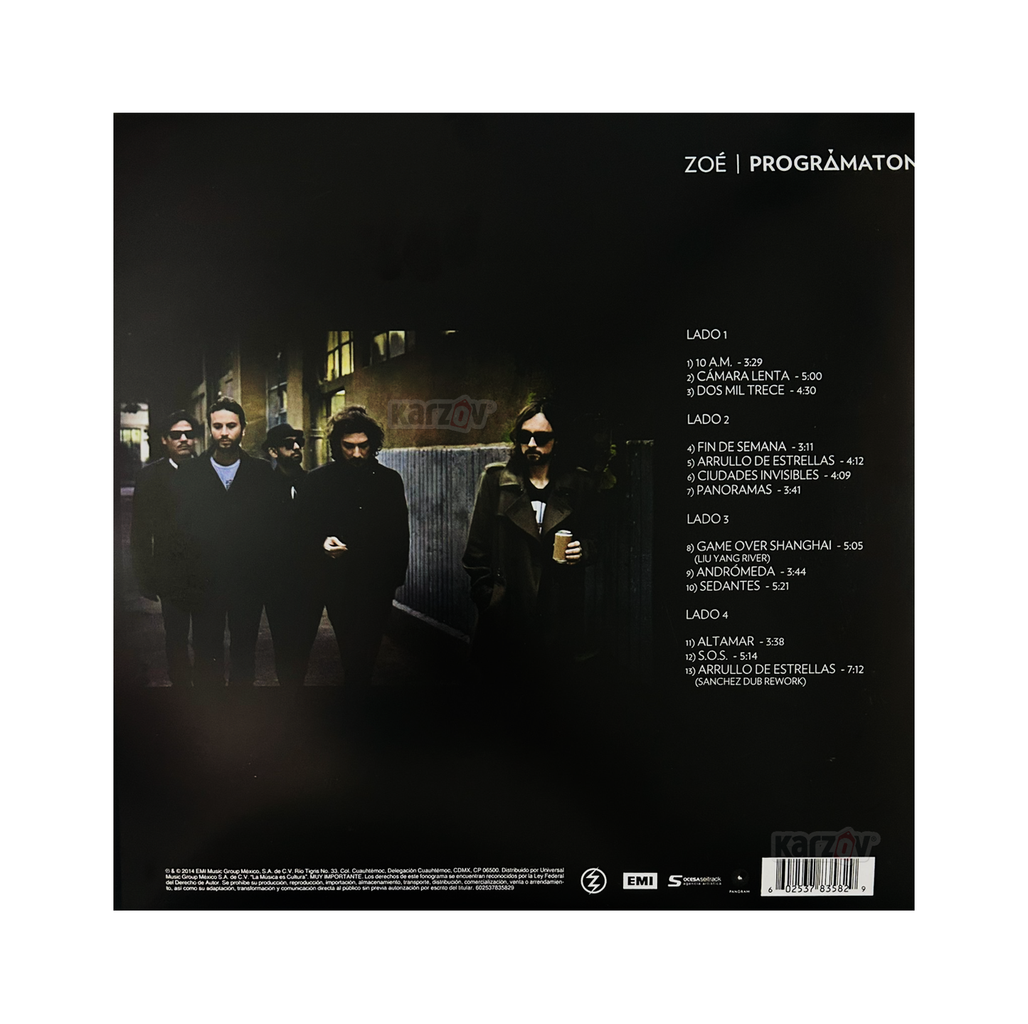 Zoe Programaton 2 Lp Vinyl