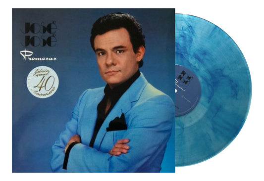 Jose Jose Promesas 40 Aniversario Lp Blue Vinyl
