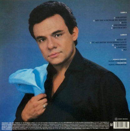 Jose Jose Promesas 40 Aniversario Lp Blue Vinyl