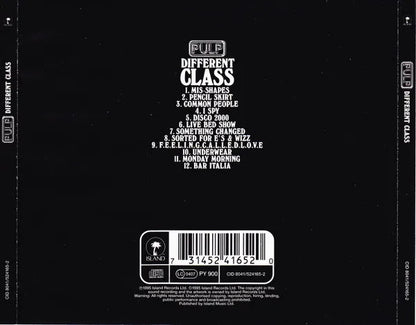 Pulp Different Class Jewel Cd