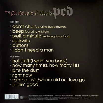 The Pussycat Dolls Pcd Lp Vinyl
