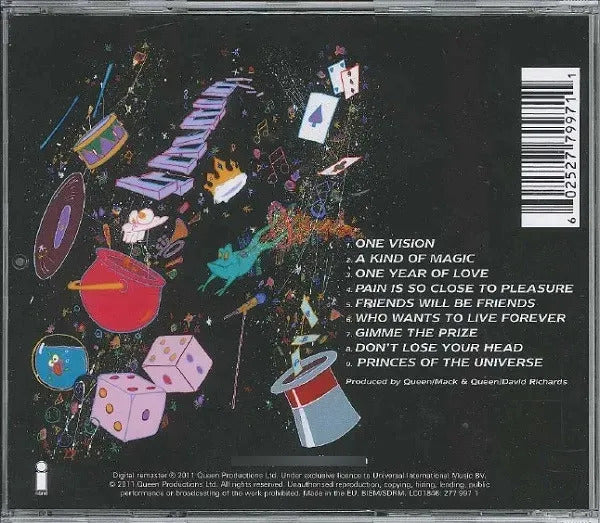 Queen A Kind Of Magic Disco Cd + Bonus Ep