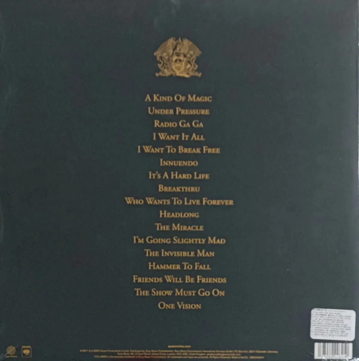 Queen Greatest Hits Ii 2026 Remasterizado 180 Gr 2 Lp Vinyl