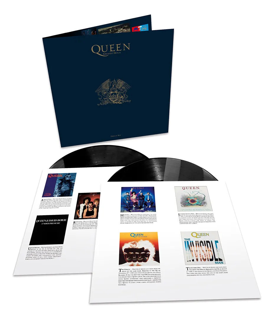 Queen Greatest Hits Ii 2026 Remasterizado 180 Gr 2 Lp Vinyl