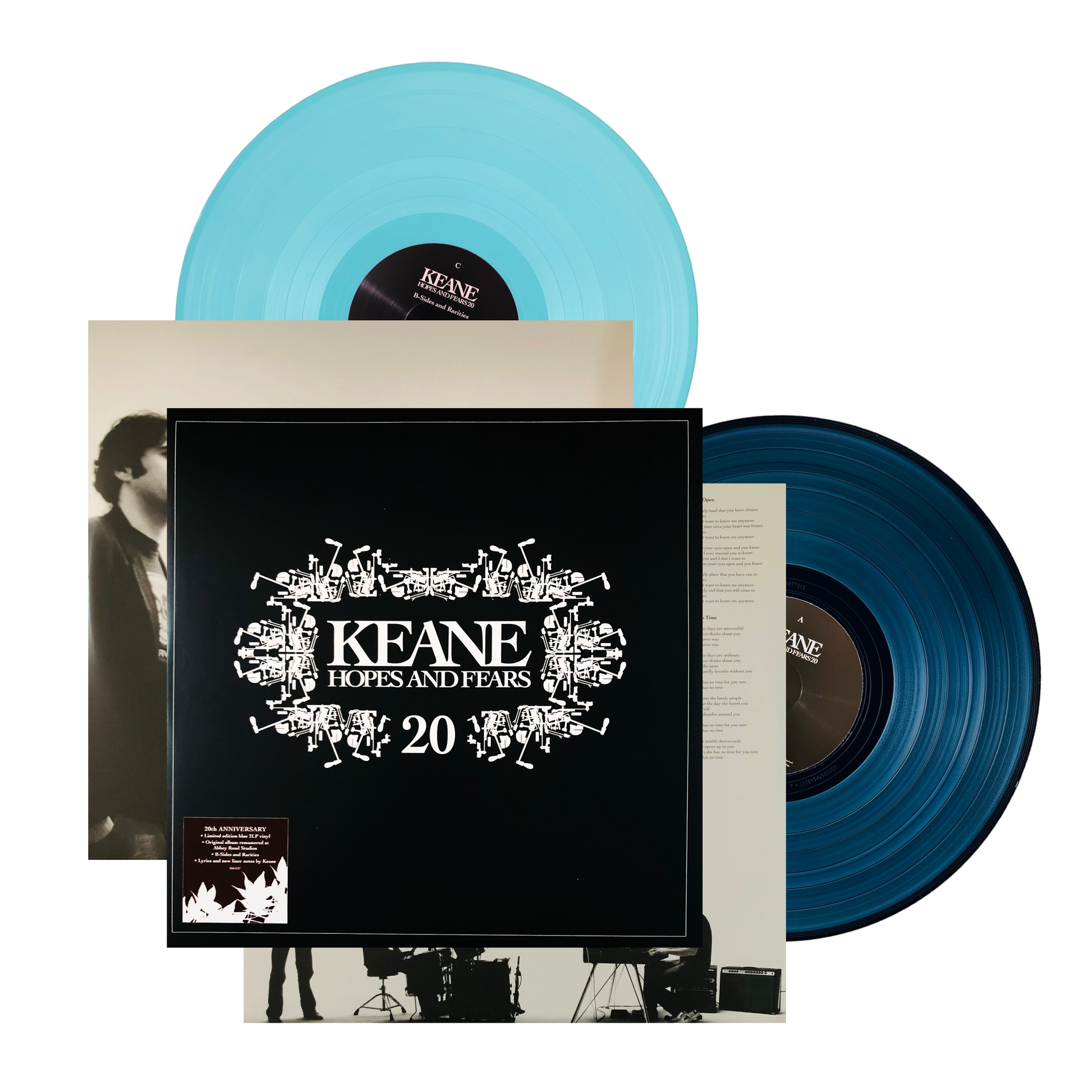 Keane Hopes And Fears 20th Anniversary Gatefold 2 Lp Vinyl – KARZOV
