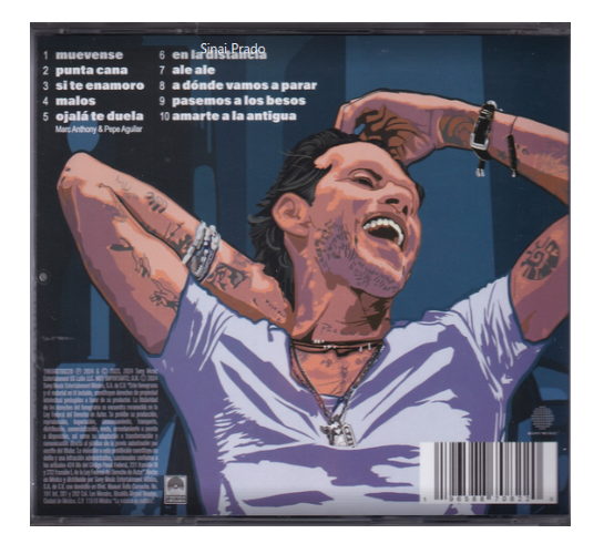 Marc Anthony Muevense Disco Cd