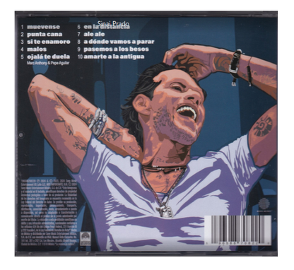 Marc Anthony Muevense Disco Cd