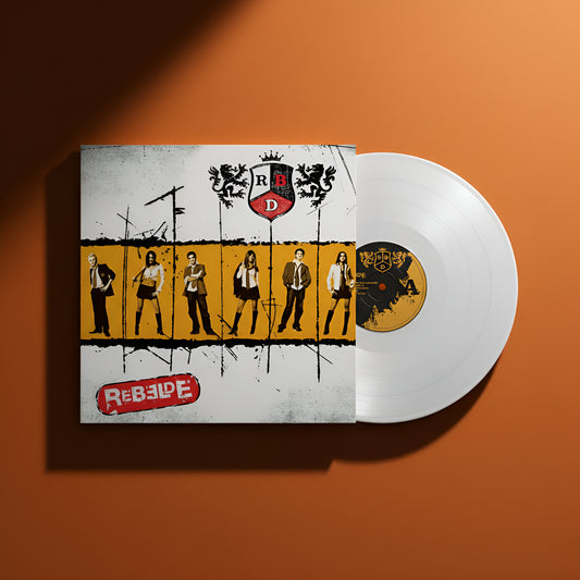 Rbd Rebelde White Blanco Lp Vinyl
