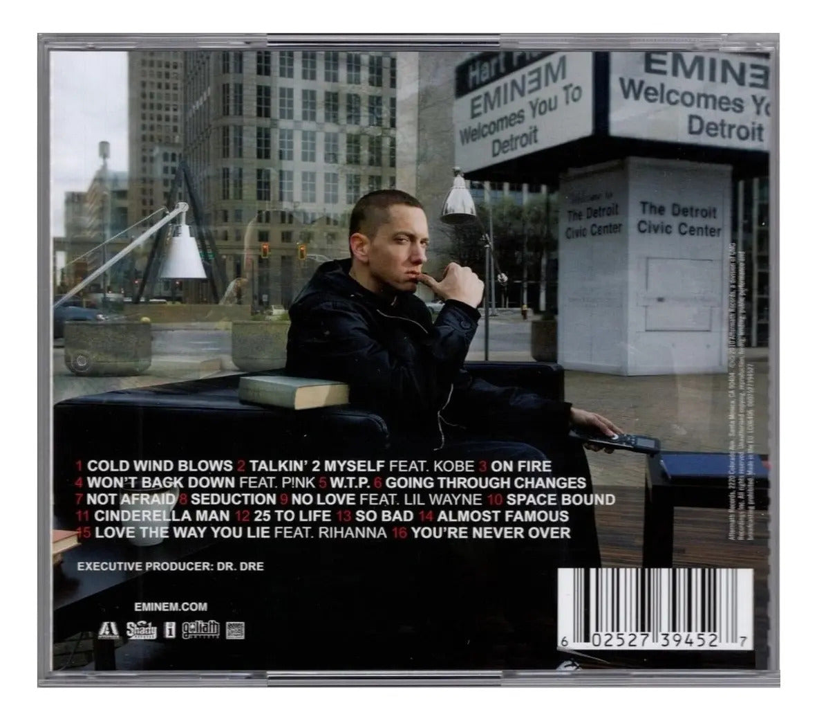 Eminem Recovery Disco Cd (16 Canciones)
