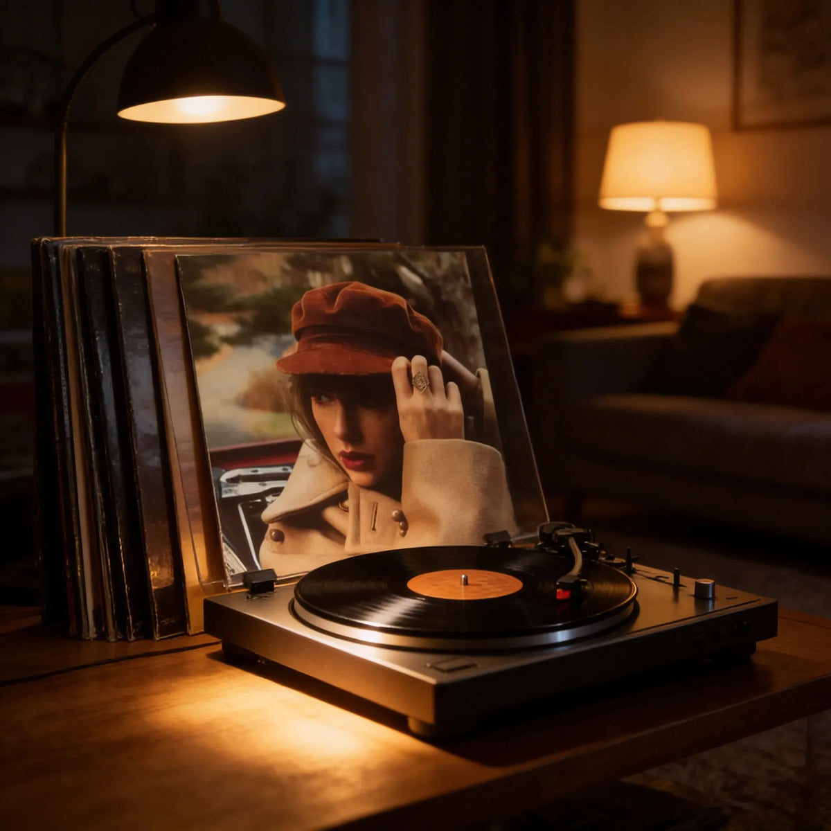 Taylor Swift Red Taylor 's Version 4 Lp Vinyl