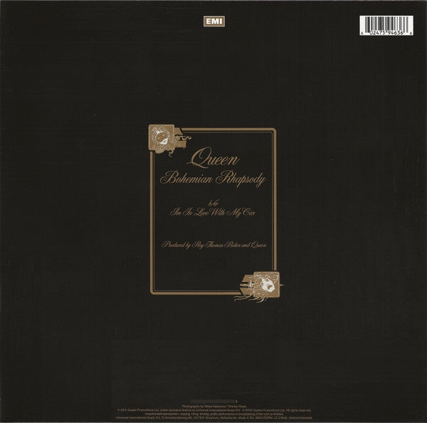 Queen Bohemian Rhapsody I'm In Love With My Car Lp Vinyl 50th Aniversario