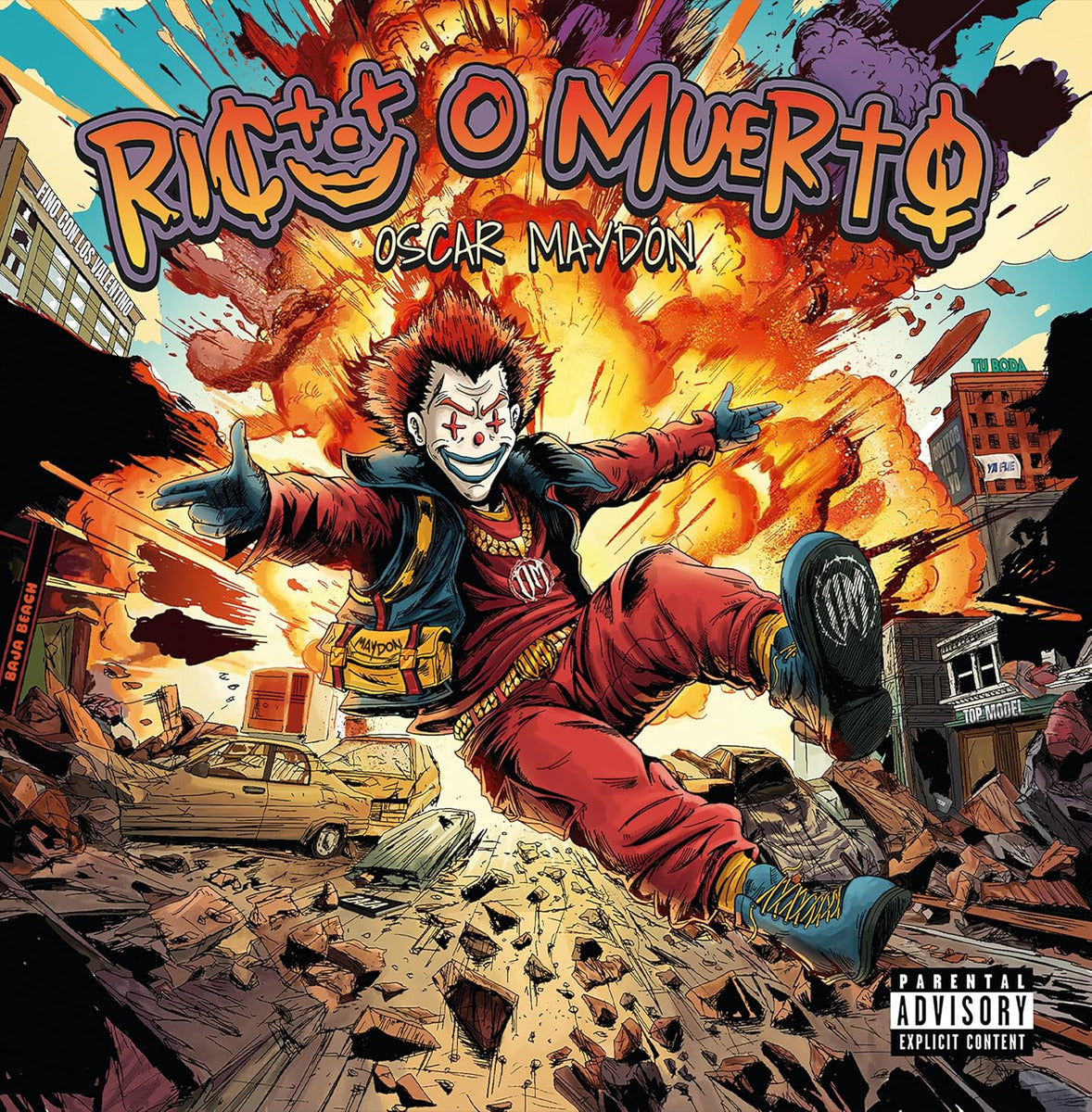 Oscar Maydon Rico O Muerto Vol. 1 Disco Cd