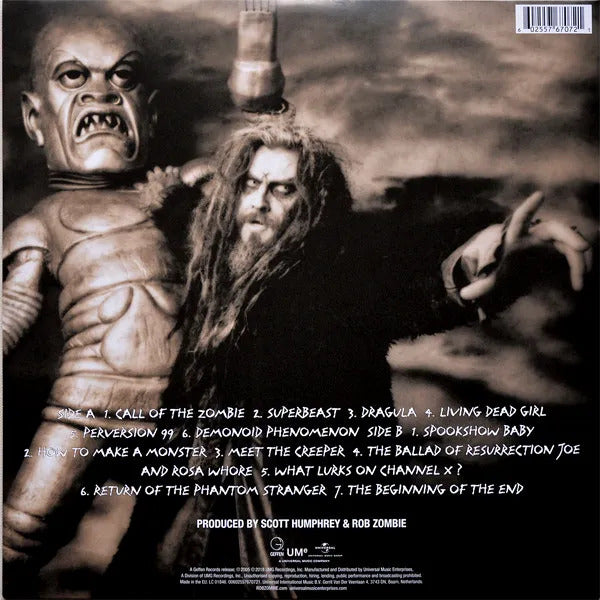 Rob Zombie Hellbilly Deluxe Lp Vinyl