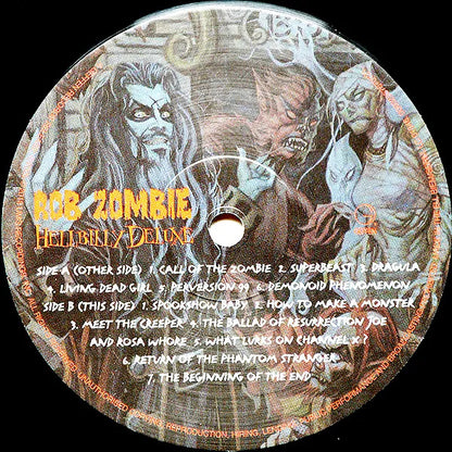 Rob Zombie Hellbilly Deluxe Lp Vinyl