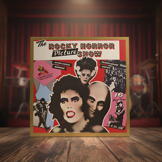 The Rocky Horror Picture Show Original Soundtrack Lp Vinyl 50th Colored Vinyl Red Gold Anniversary Edition