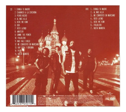 Molotov Desde Rusia Con Amor Cd 15 Canciones + Dvd
