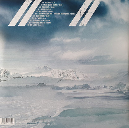 Rammstein Rosenrot Lp 2 Vinilo 11 Canciones