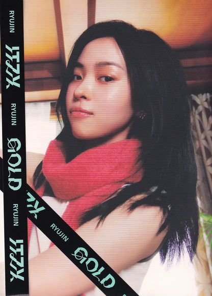 Itzy Gold Album Digipack Original Kpop Ryujin