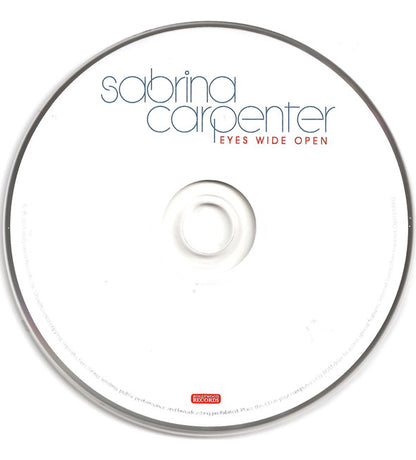 Sabrina Carpenter Eyes Wide Open Cd
