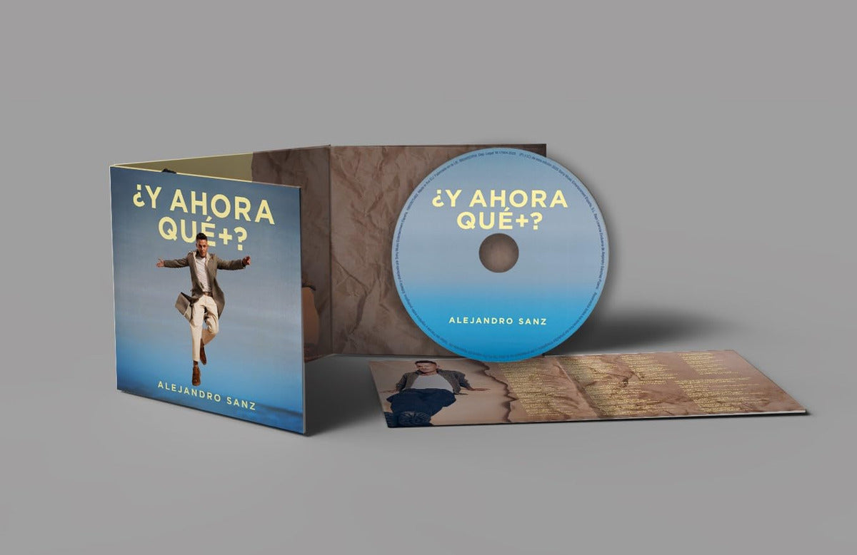 Alejandro Sanz ¿ Y Ahora Qué + ? Disco Cd Digipack 2025