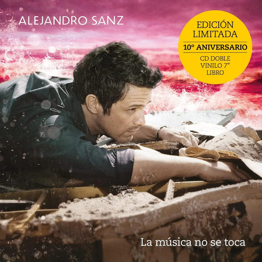 Alejandro Sanz La Musica No Se Toca 2 Cd + Vinyl