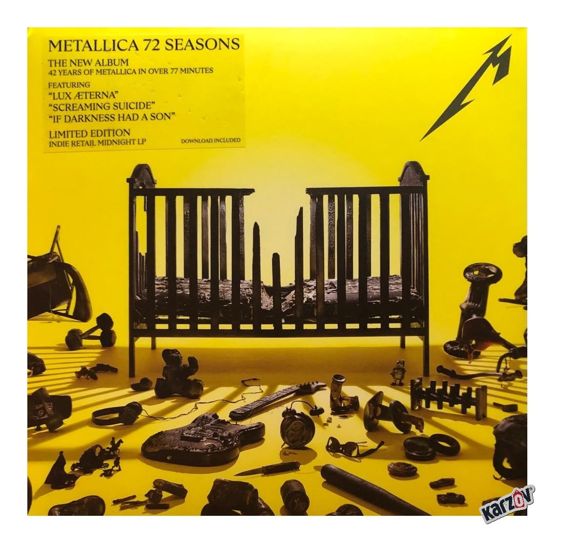 Metallica 72 Seasons Violet 2 Lp Vinyl